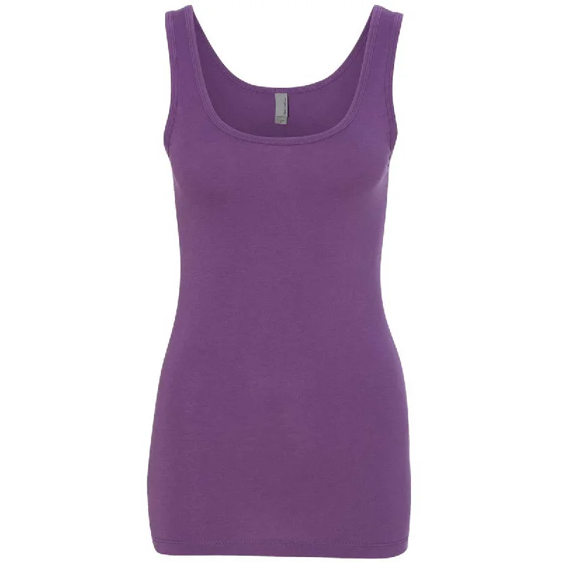 Next Level Women's Purple Berry Jersey Tank Top