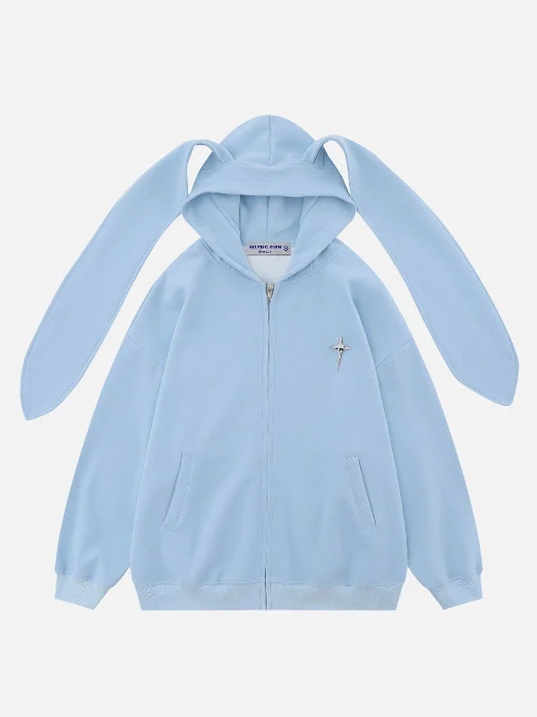 Aelfric Eden Rabbit Ears Solid Hoodie