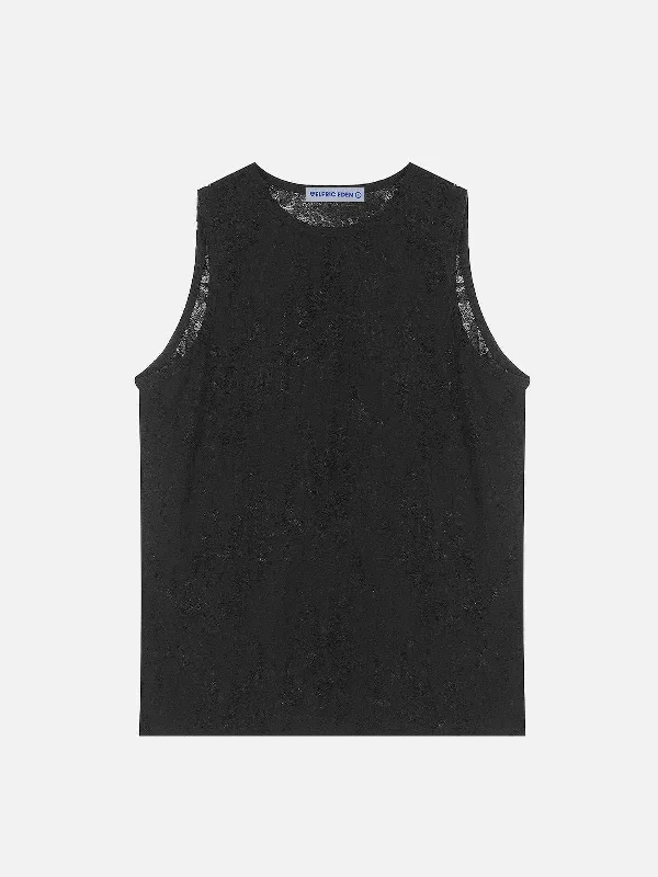 Aelfric Eden Texture Distressed Tank Top