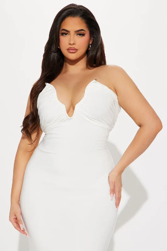 Alex Maxi Dress - White