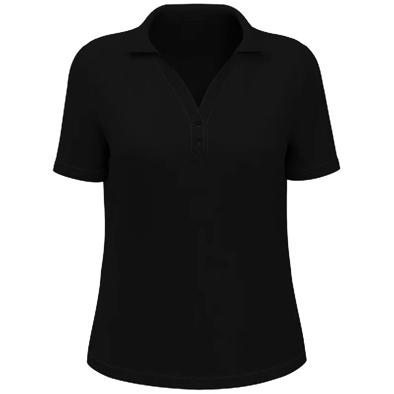 Callaway Women's Black Micro Texture Polo