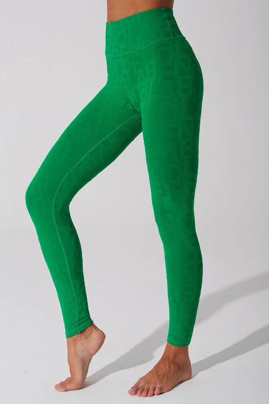 Déese Fleur Legging 3D - Dark Green