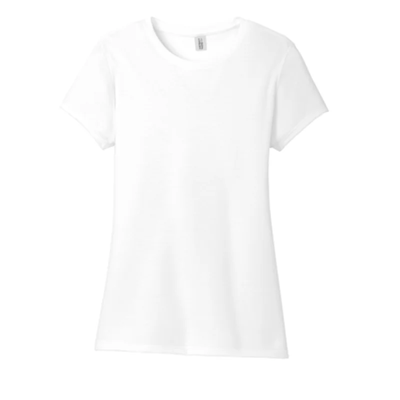 District Women's White Perfect Tri Tee