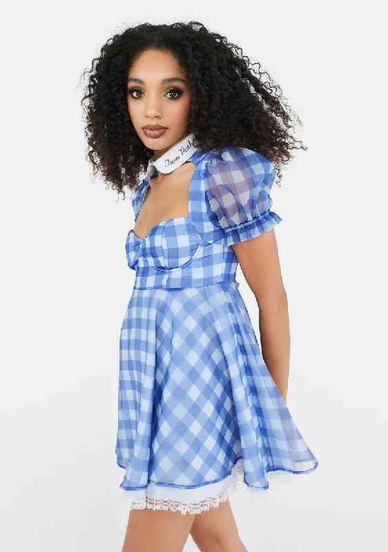 Far From Home Organza Dress