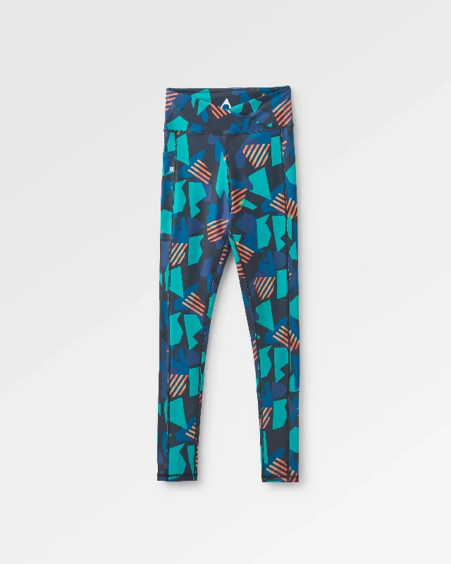 Fresh Air 2.0 Recycled Leggings - Deep Navy Camo