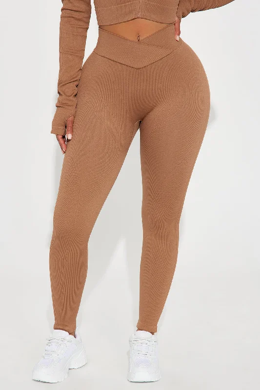 Gianna Seamless Active Legging - Mocha