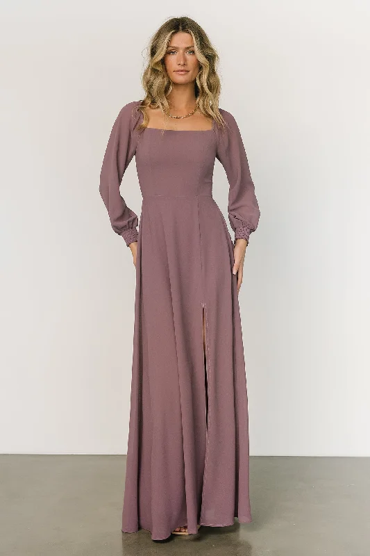 Giselle Maxi Dress | Vintage Plum