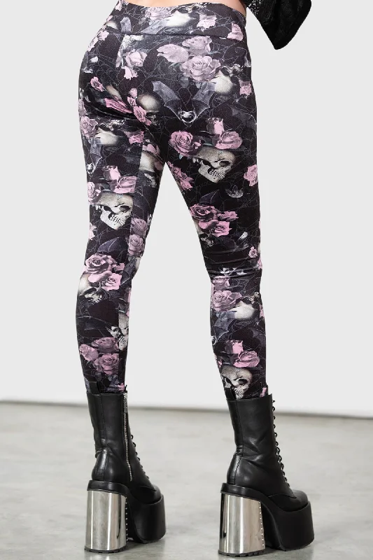 Hematite Leggings [BLACK/PINK]