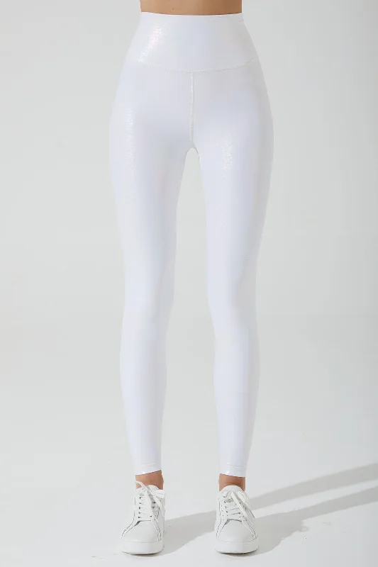 Iridescent Legging - Snow Dift