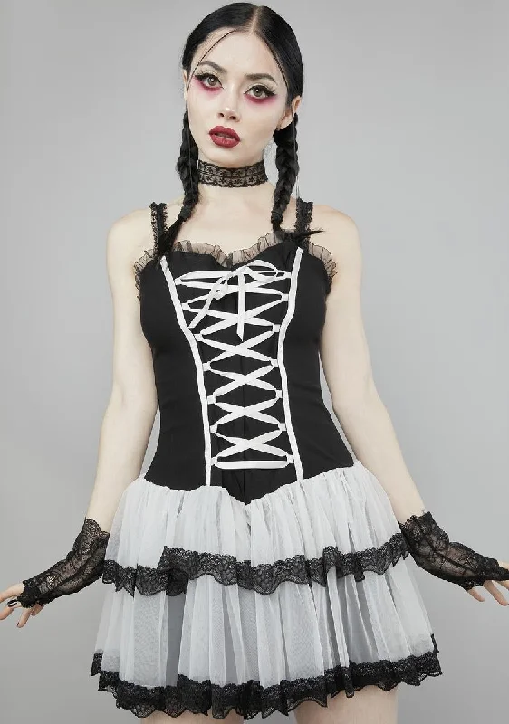 Ivory Bring Me To Life Corset Dress