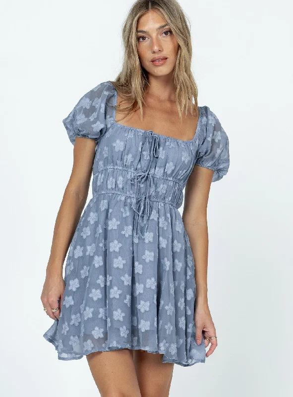 Kenny Mini Dress Blue