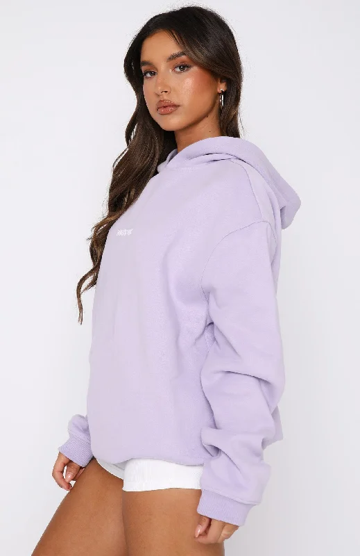 Leisure Series Oversized Hoodie Lavender