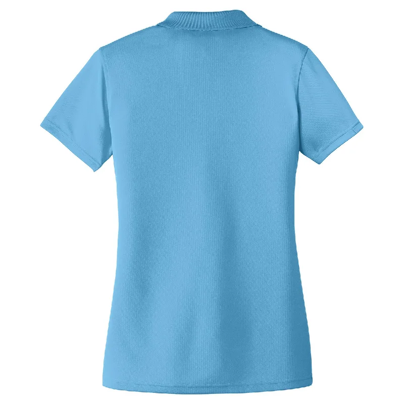 Port Authority Women's Carolina Blue Dry Zone UV Micro-Mesh Polo