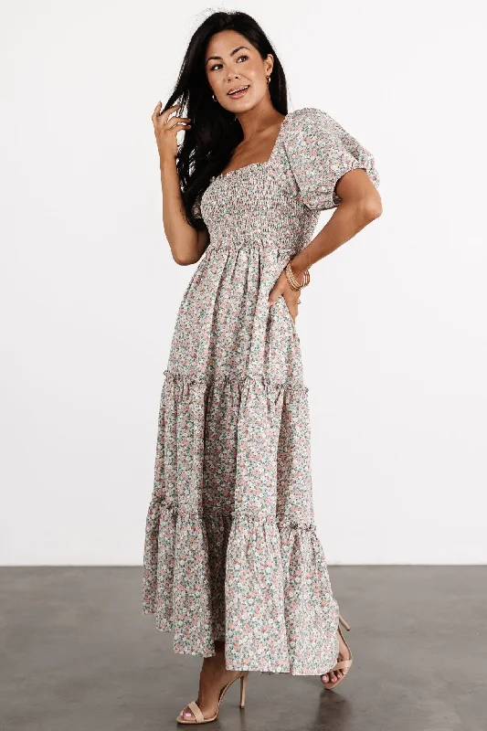 Lorena Maxi Dress | Sage Floral