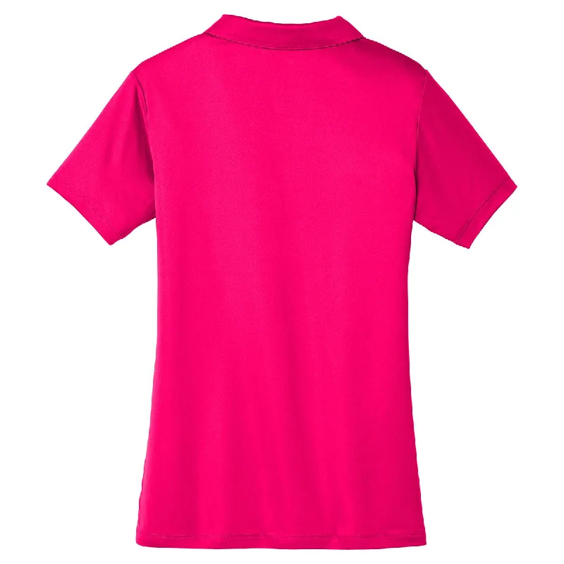 Sport-Tek Women's Pink Raspberry PosiCharge Competitor Polo