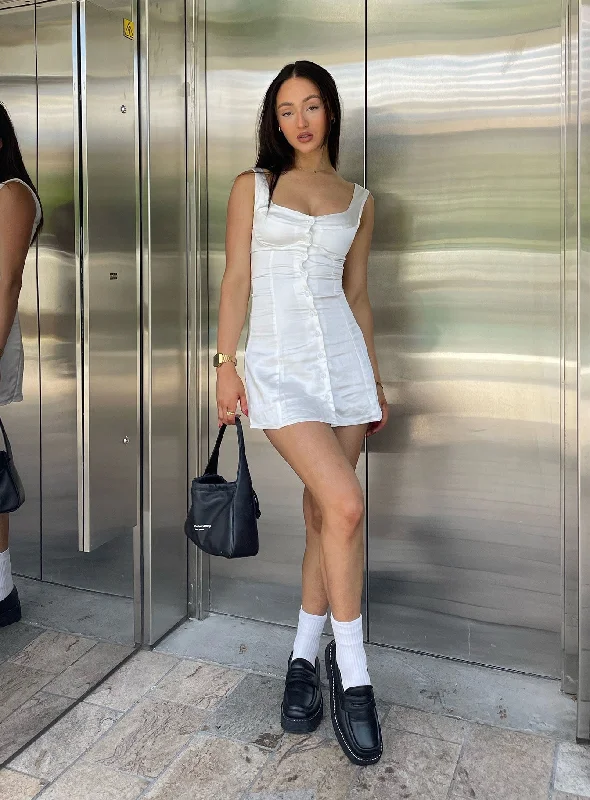 Marcel Mini Dress White