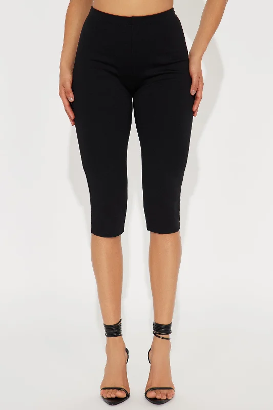 Monaco Capri Legging - Black