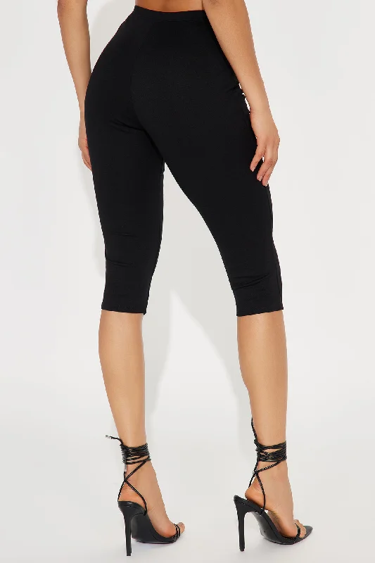 Monaco Capri Legging - Black