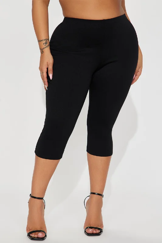 Monaco Capri Legging - Black