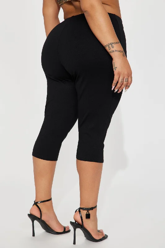 Monaco Capri Legging - Black