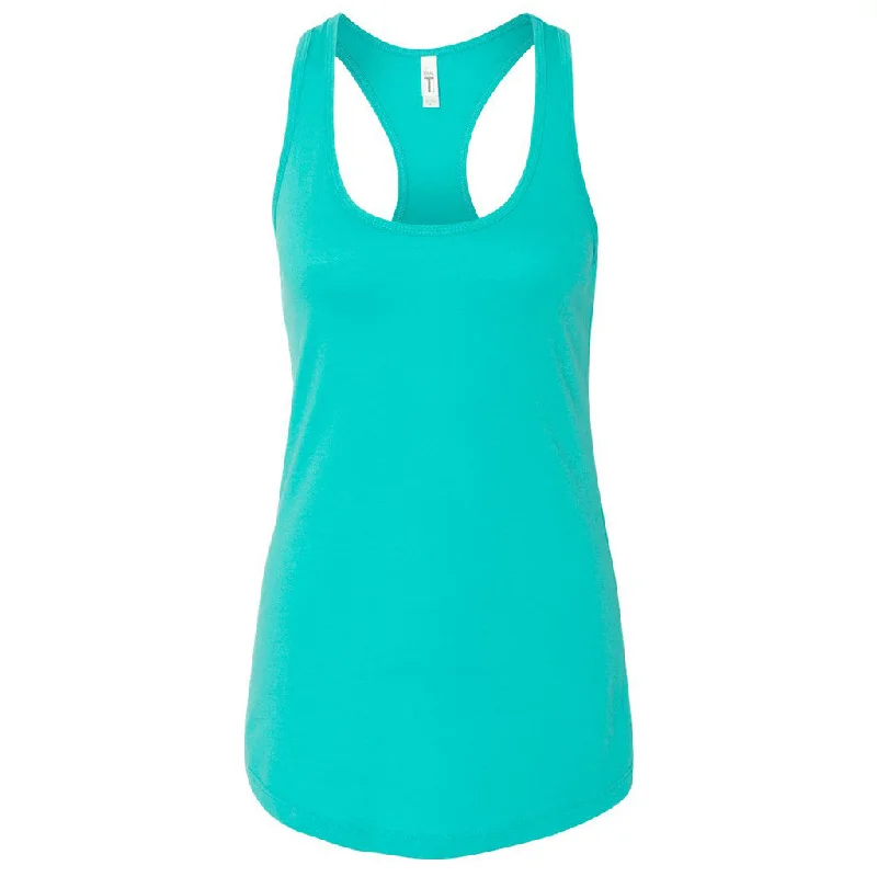 Next Level Women's Tahiti Blue Ideal Racerback Tank