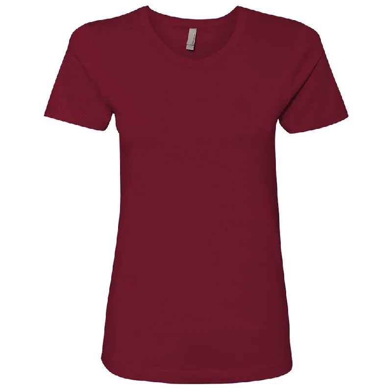 Next Level Women's Scarlet Boyfriend Tee