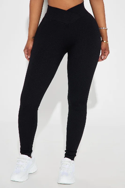 Namaste Seamless Active Leggings - Black