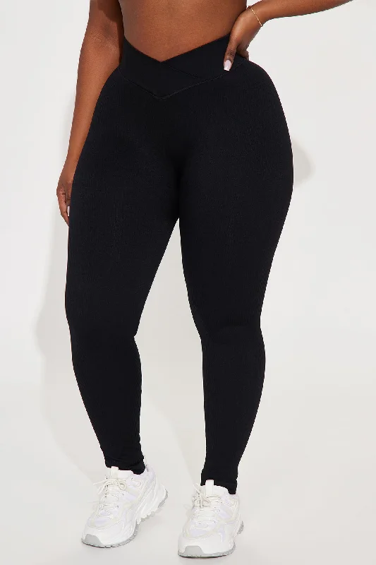 Namaste Seamless Active Leggings - Black