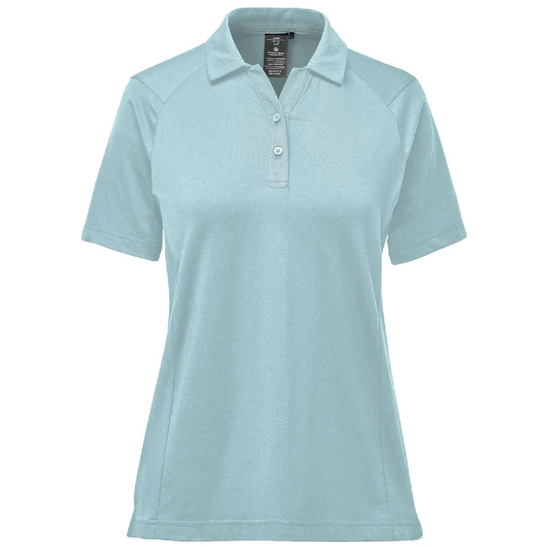 Stormtech Women's Ice Blue Oasis Short Sleeve Polo