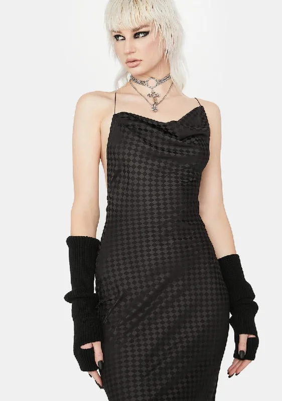 Raven Start A Rumor Houndstooth Dress