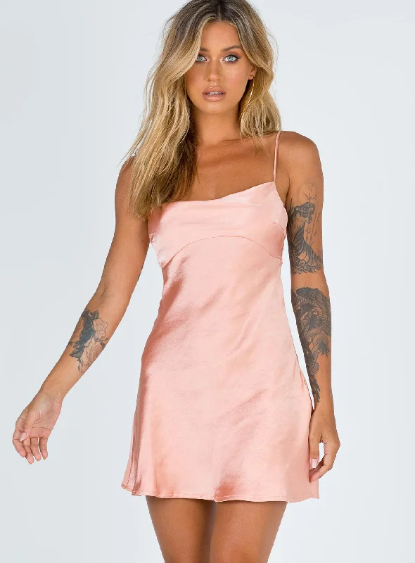 Fiery Feelings Mini Dress Pink