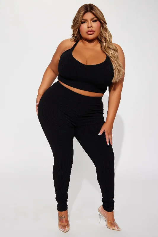 Serena Snatched Leggings - Black