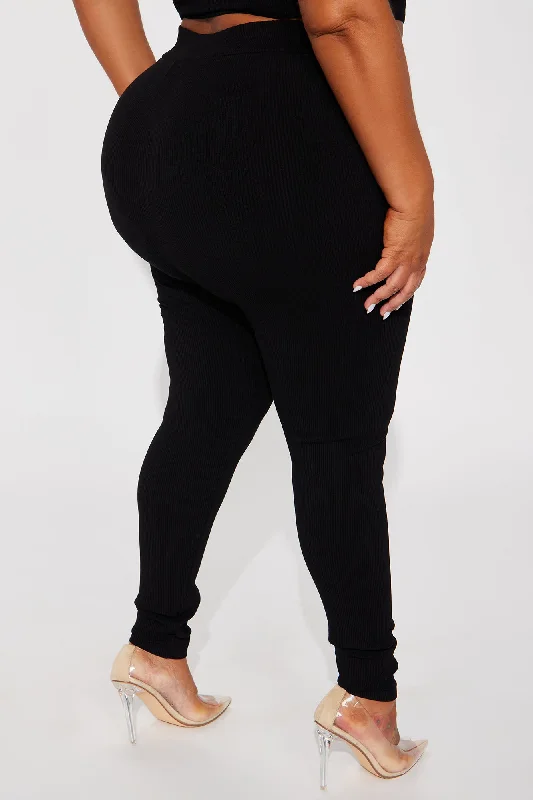 Serena Snatched Leggings - Black