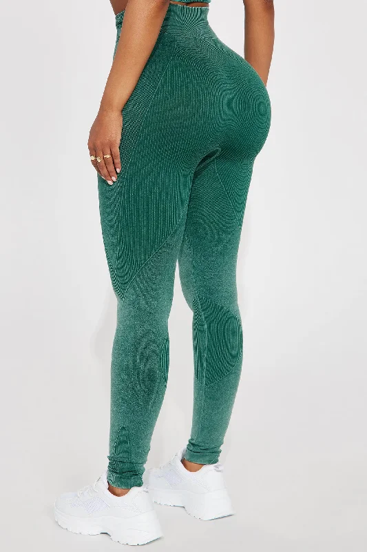 Stretch It Out Active Legging - Green