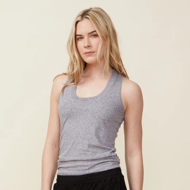 Textured Tri-Blend Narrow Tank