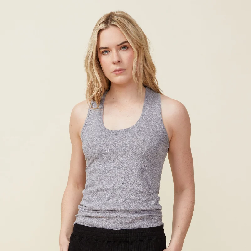 Textured Tri-Blend Narrow Tank