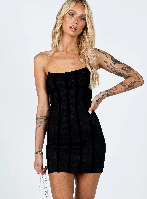 Tristian Mini Dress Black