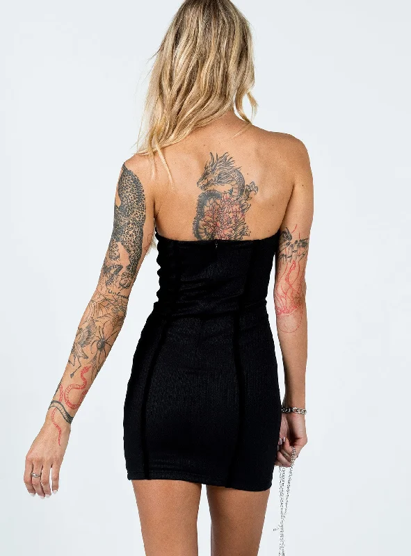 Tristian Mini Dress Black