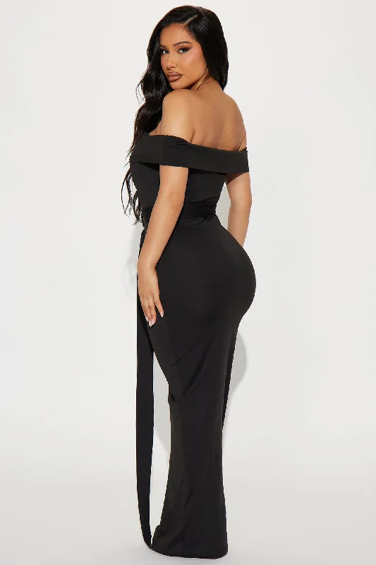 With My Love Maxi Dress - Black