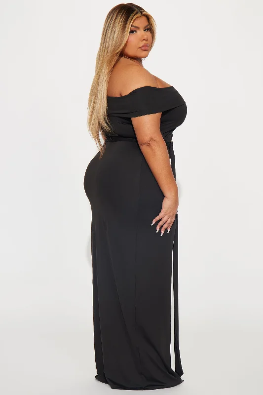 With My Love Maxi Dress - Black