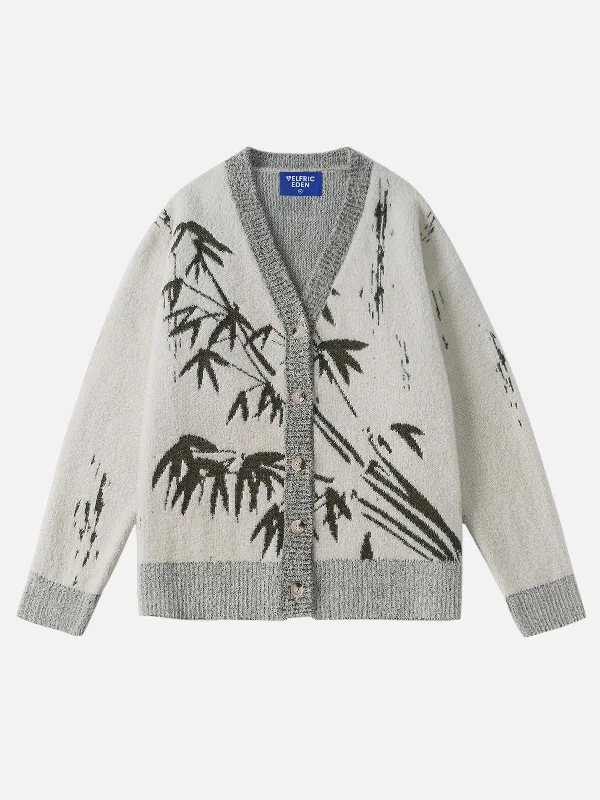 Aelfric Eden Bamboo Jacquard Cardigan