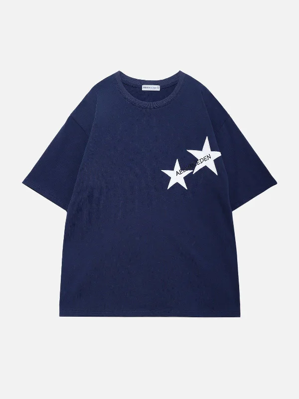 Aelfric Eden Embroidery Star Tee