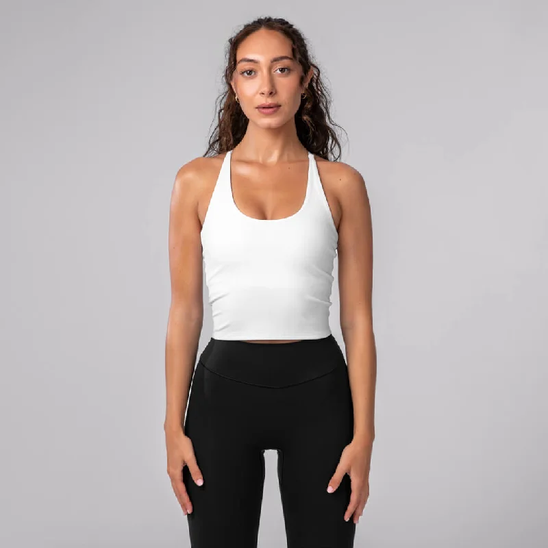 Cropped Essential Tank