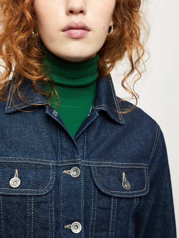 Denim Trucker Jacket | Indigo