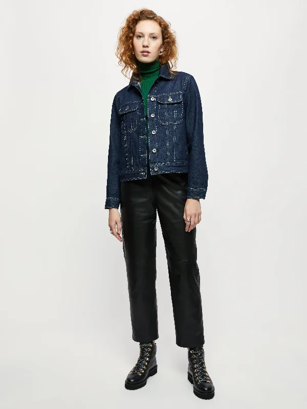 Denim Trucker Jacket | Indigo