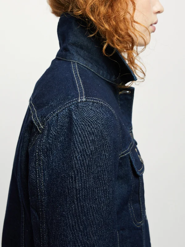 Denim Trucker Jacket | Indigo