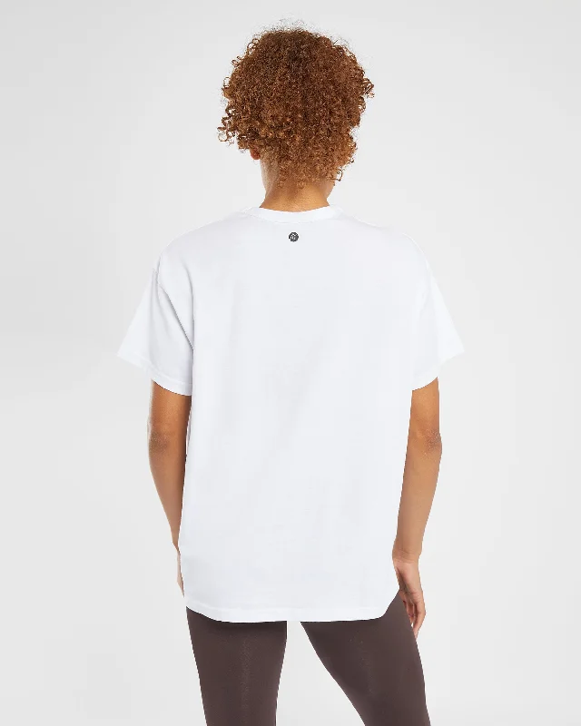 Essentials Oversized T Shirt - White