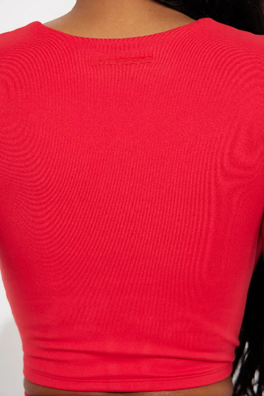 First Position Super Soft Active Top - Red