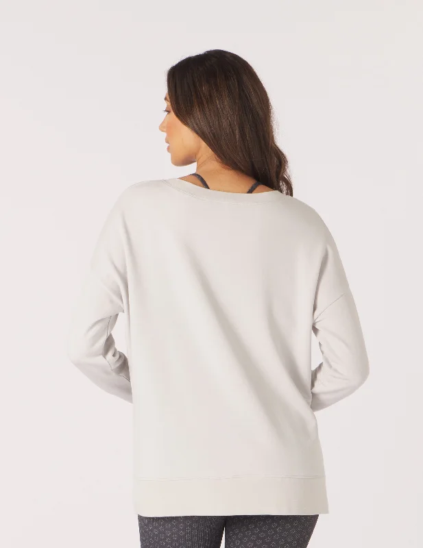 Lounge Long Sleeve: Ash Grey