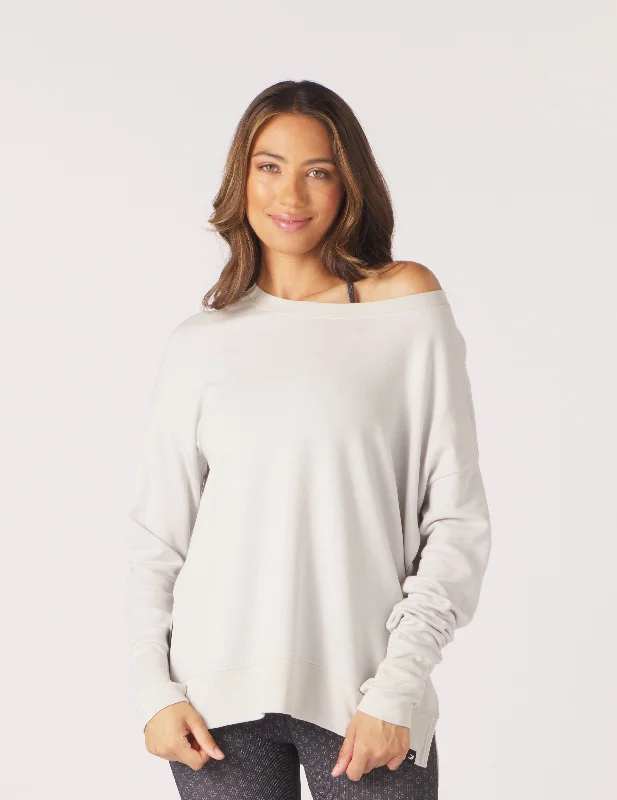 Lounge Long Sleeve: Ash Grey